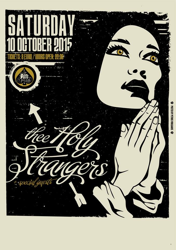 10.10.2015 –  Thee Holy Strangers / Debut Album Release Party