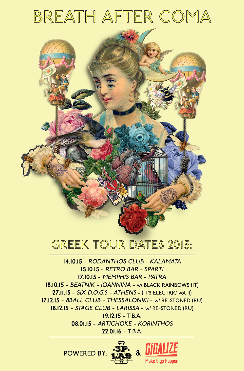 Breath After Coma: Όλες οι λεπτομέρειες για την ελληνική περιοδεία τους