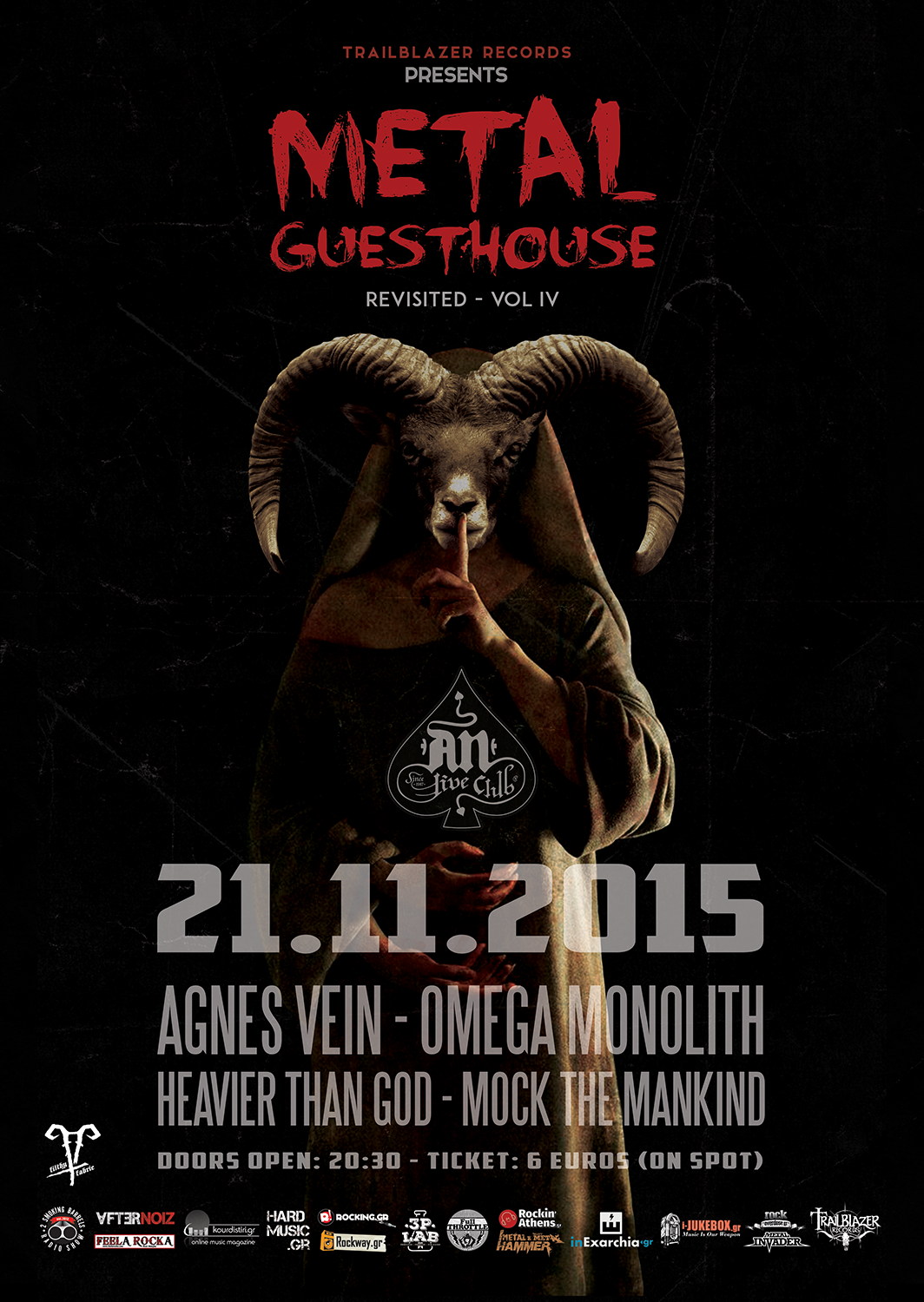 21.11.2015 – Metal Guesthouse (revisited) vol. IV