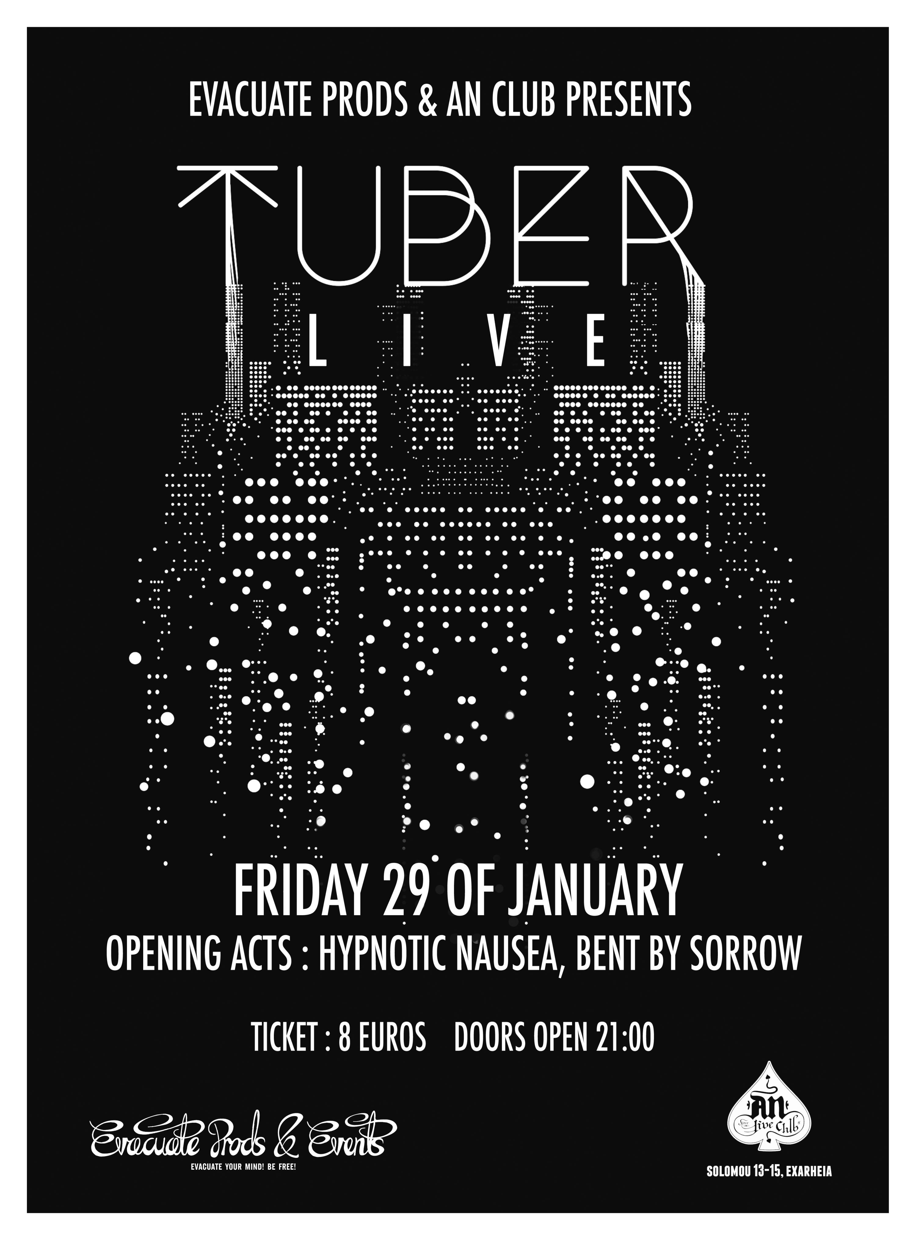 29.01.2016 – Tuber Live / Special act: Hypnotic Nausea / Bent By Sorrow