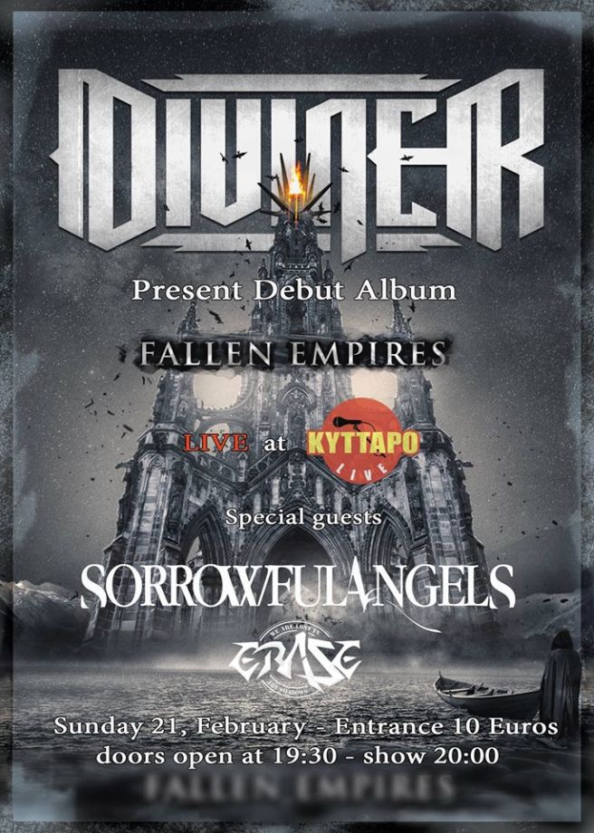 21.02.2016 – Diviner / Special guests: Sorrowful Angels / Erase