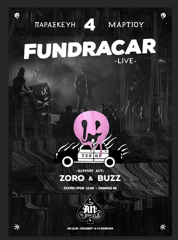 04.03.2016 – Fundracar / Support Act: Zoro & Buzz