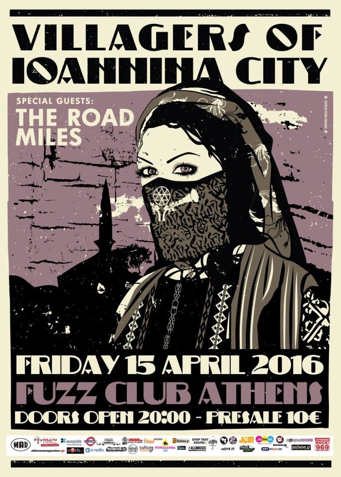 15.04.2016 – Villagers of Ioannina City / Opening Act: Road Miles