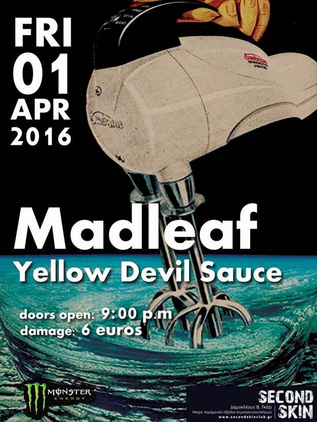 01.04.2016 – Madleaf – Album Presentation / Yellow Devil Sance