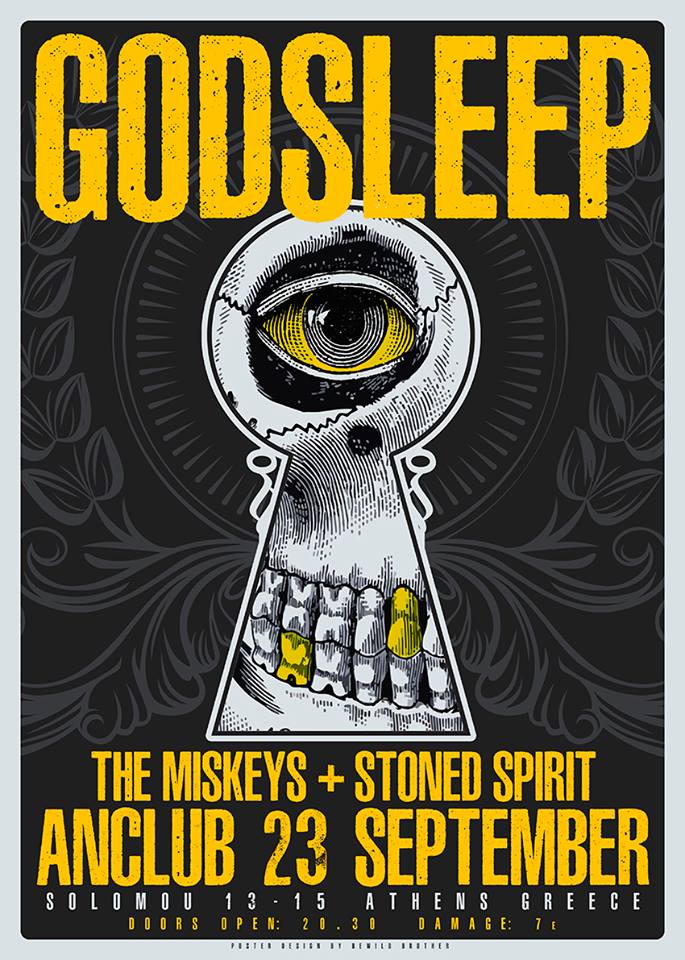 23.09.2016 – Godsleep / The Miskeys / Stoned Spirit