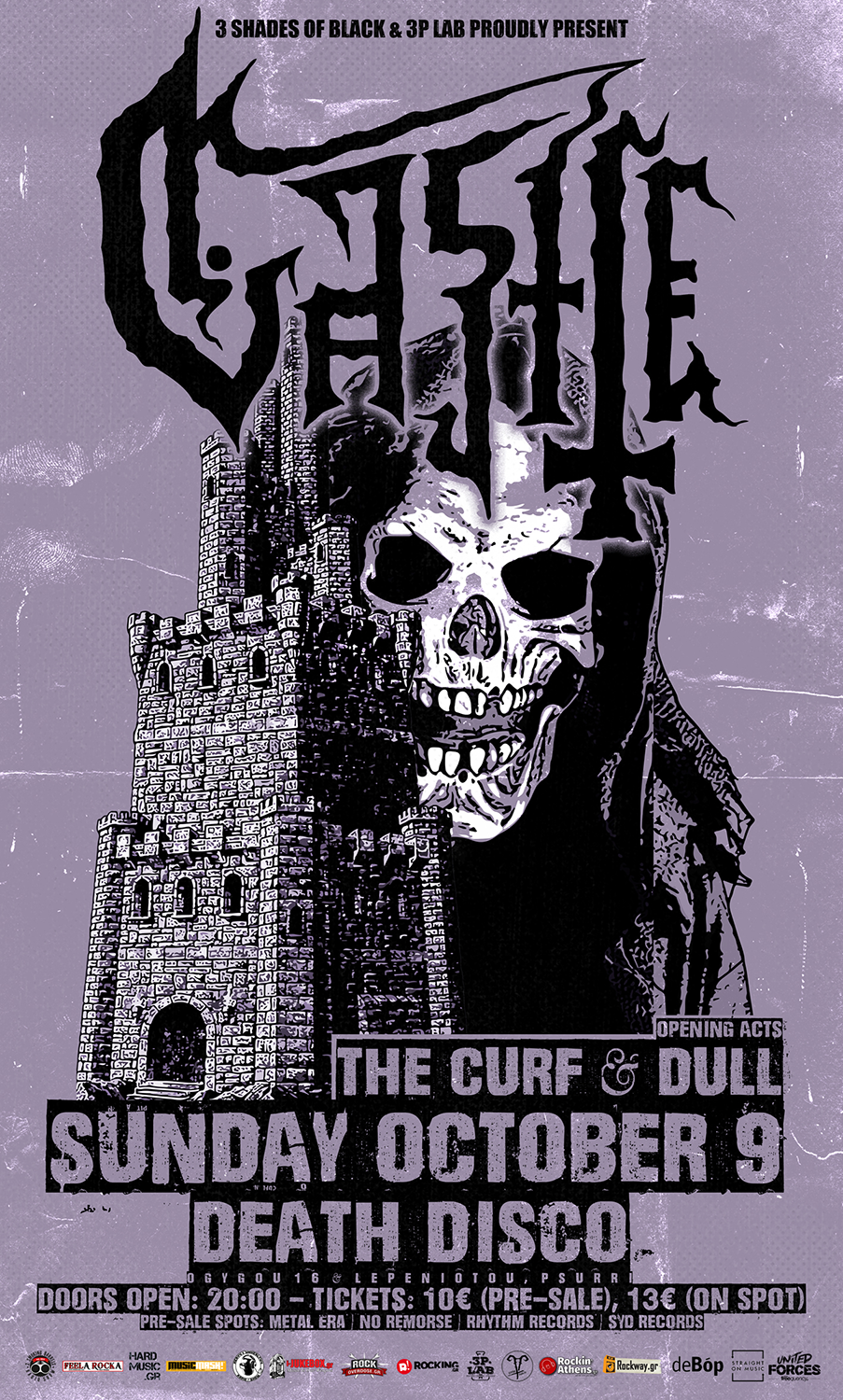 09.10.2016 – Castle / Special Guests: The Curf / Dull