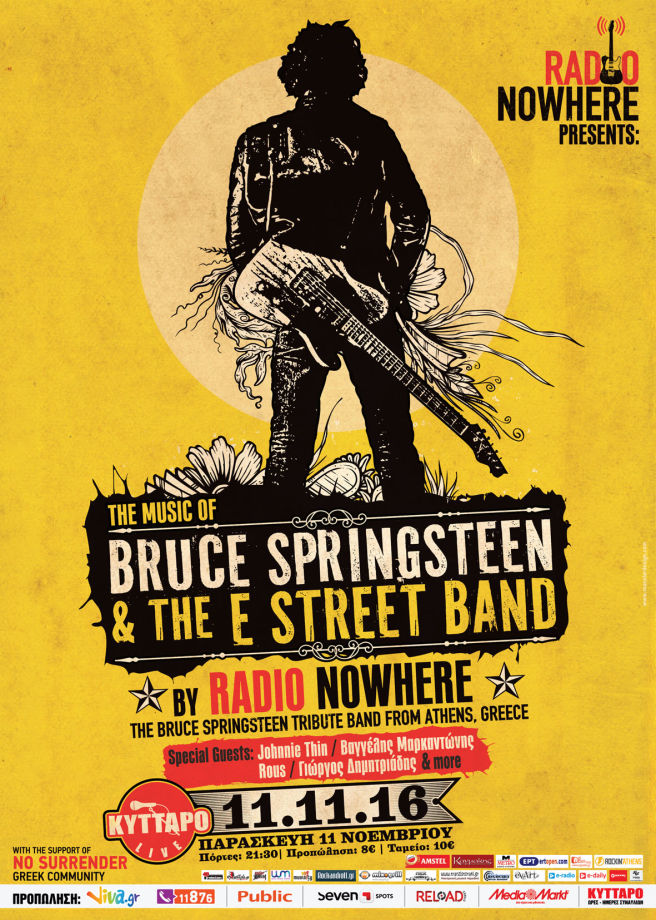 11.11.2016 – Radio Nowhere / Bruce Springsteen Tribute Band