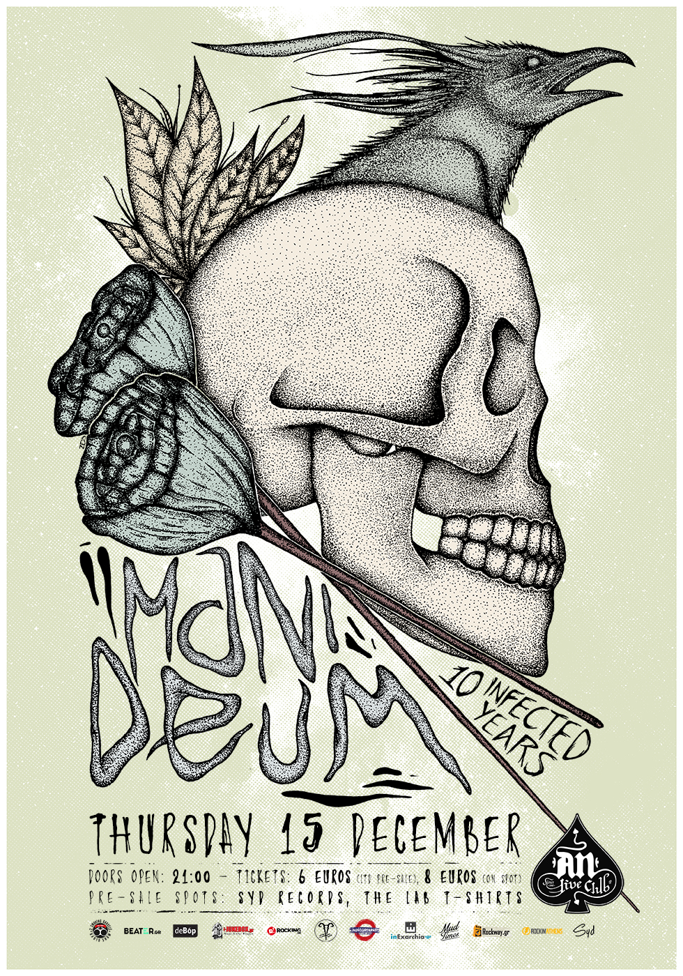 15.12.2016 – Mani Deum – “10 Infected Years” – Anniversary Show