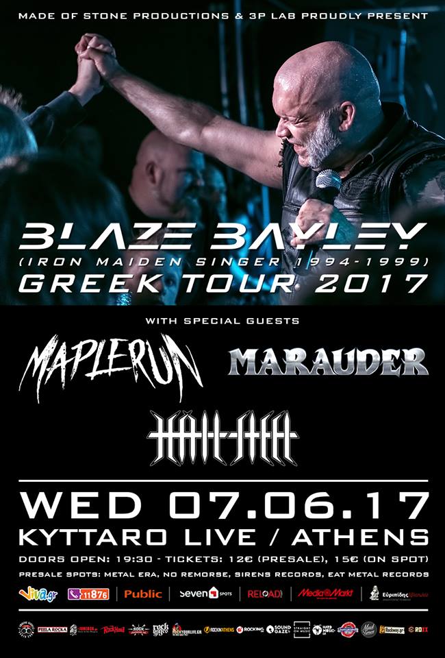 07.06.2017 – Blaze Bayley (Iron Maiden singer ’94-’99)