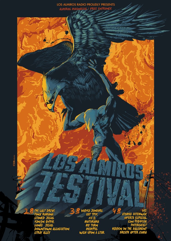 02, 03 & 04.08.2018 – 7th Los Almiros Festival