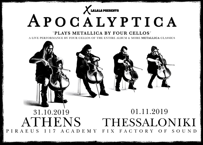 APOCALYPTICA Plays METALLICA By Four Cellos